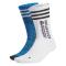 adidas Originals Adventure Socks 2 Pairs - Black / Blue Rush / White