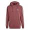 adidas Originals Adicolor Classics 3-Stripes Hoodie - Crimson