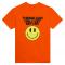 TCOGB2 Smiley: Heavyweight Unisex Crewneck T-shirt | Color: Orange | Size: M