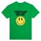 TCOGB2 Smiley: Heavyweight Unisex Crewneck T-shirt | Color: Irish Green | Size: L