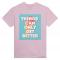 TCOGB5 Ice Cream: Heavyweight Unisex Crewneck T-shirt | Color: Light Pink | Size: S