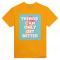 TCOGB5 Ice Cream: Heavyweight Unisex Crewneck T-shirt | Color: Gold | Size: 2XL