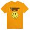 TCOGotB Smiley: Heavyweight Unisex Crewneck T-shirt | Color: Gold | Size: S