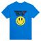 TCOGotB Smiley: Heavyweight Unisex Crewneck T-shirt | Color: Royal | Size: S