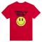 TCOGotB Smiley: Heavyweight Unisex Crewneck T-shirt | Color: Red | Size: 2XL