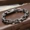 Chain Link Vintage Nordic Copper Alloy Men`s Bracelet