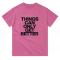 TCOGB Hamnett: Heavyweight Unisex Crewneck T-shirt | Color: Azalea | Size: S