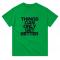 TCOGB Hamnett: Heavyweight Unisex Crewneck T-shirt | Color: Irish Green | Size: S