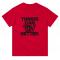 TCOGB Hamnett: Heavyweight Unisex Crewneck T-shirt | Color: Red | Size: M