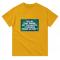 Eileen Heavyweight Unisex Crewneck T-shirt | Color: Gold | Size: S