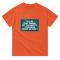 Eileen Heavyweight Unisex Crewneck T-shirt | Color: Orange | Size: L