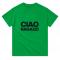 Ciao Heavyweight Unisex Crewneck T-shirt | Color: Irish Green | Size: S