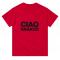 Ciao Heavyweight Unisex Crewneck T-shirt | Color: Red | Size: M