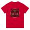 Radioactivity Heavyweight Unisex Crewneck T-shirt | Color: Red | Size: M