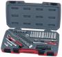 Teng Tools T1460 | 60pc 1/4" Drive Regular & Deep Socket & Bit Set Comprehensive