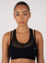Lightweight Performance Support Sports Bra | Black