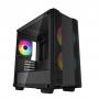 DeepCool CC360 ARGB Mini Tower Case - Black