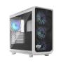 Fractal Design Meshify 2 RGB (White TG) Gaming Case w/ Light Clear Glass Window