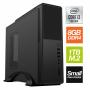 Small Form Factor - Intel i3 10100 Quad Core 8 Thread 3.60GHz (4.30GHz Boost), 8GB RAM, 1TB NVMe M.2, No Optical, Small Foot Print for Home or Office Use - Pre-Built PC