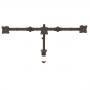 Up to 24in Triple Monitor Arm Desk Mount