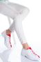 Women`s White - Red Shoes
