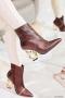 Women`s Pointed Toe Damson Heeled Boots