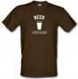 Beer It Makes You Think You`re Whispering male t-shirt.