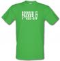 Booked it packed it f**ked off male t-shirt.