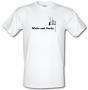 White and Nerdy male t-shirt.