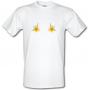 Double Daffodil Chest male t-shirt.
