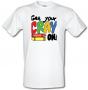 Get Your Cray On male t-shirt.