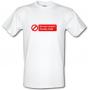 No Eye Contact male t-shirt.
