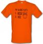 My Bucket List male t-shirt.