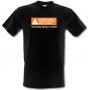 Warning : May Start Talking About Cars male t-shirt.