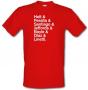 Nine-Nine Cast male t-shirt.