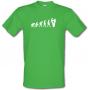 Evolution Of Man Tree Surgeon male t-shirt.