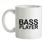 Bass player mug.