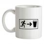Beer Exit mug.