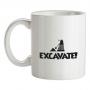 Excavate mug.