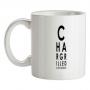 Eye Test mug.