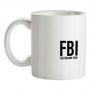 FBI Full Blooded Irish mug.