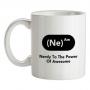 Nerdy To The Power Of Awesome mug.