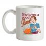 She Loves A Good Roasting mug.
