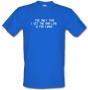 The Only Time I Set The Bar Low male t-shirt.