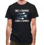 Once A Swimmer Always A Swimmer classic fit.