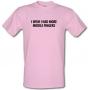 I wish i had more middle fingers male t-shirt.