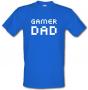 Gamer Dad Pixels male t-shirt.
