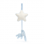 Jellycat Bashful Blue Bunny Musical Pull