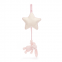Jellycat Bashful Pink Bunny Musical Pull