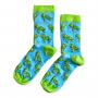 Save the Turtles Bamboo Socks for Kids | Age 3-5yrs | UK Size Kids 6-9